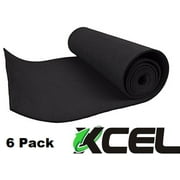 XCEL 6 Pack 39" x 14" x 1mm Versatile Foam Craft Foam Cosplay Foam Neoprene Rubber Sheet Rolls Packing Sheets Gasket Rubber Foam Padding Versatile Applications