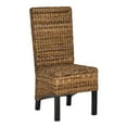 thumbnail image 2 of Safavieh Chaise de Salle à Manger Pembrooke, Naturel (Ensemble de 2), 2 of 4