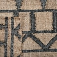 thumbnail image 6 of SAFAVIEH Kilim Merton Geometric Area Rug, Natural/Charcoal, 8' x 10', 6 of 9