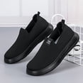 thumbnail image 2 of Summer New Men's Casual Sports Simple Fashion Versatile Loafers Low-Top Flat Sole Woven Mesh Breathable, 2 of 9