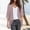 Pink, variant on Thin Breathable Solid Sheer Chiffon Outer Cover Up for Women Open Front 3/4 Flare Sleeve Mid Loose Fit Everyday Resort Swim Casual Kimono Shrug Cardigan Gray L