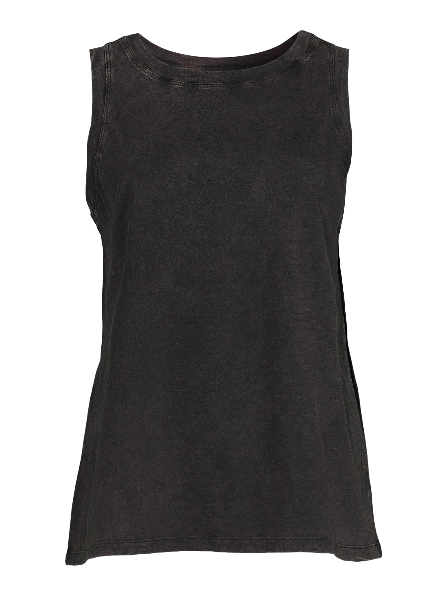 Time and Tru Women's Mineral Wash Tank Top, Sizes XS-XXXL