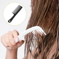 thumbnail image 5 of Wide Tooth Comb for Curly Wet Long Thick Wavy Hair Combs Black for Women Men, 5 of 7