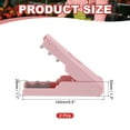 thumbnail image 2 of Uxcell 2pcs Rose Thorn Stripper Tool 5.51" Metal Flower Thorn Leaf Remover Flower Stem and Leaf Stripping for Gardening Home Florist Arrangement, Pink, 2 of 7