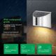 thumbnail image 4 of Lámpara enterrada de jardín que cambia de color a prueba de agua con luz subterránea solar 8X8LED Ehuebsd Nuevos Originales, 4 of 9