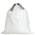 thumbnail image 1 of Plasticplace W4DSWH Sacs à Cordon Blancs de 4 Gallons, 200 Unités, 1 of 5