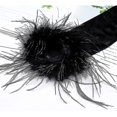thumbnail image 3 of Guantes largos de ópera Guantes de plumas de satén Estilo años 20 Guantes para disfraces de novia, 3 of 3