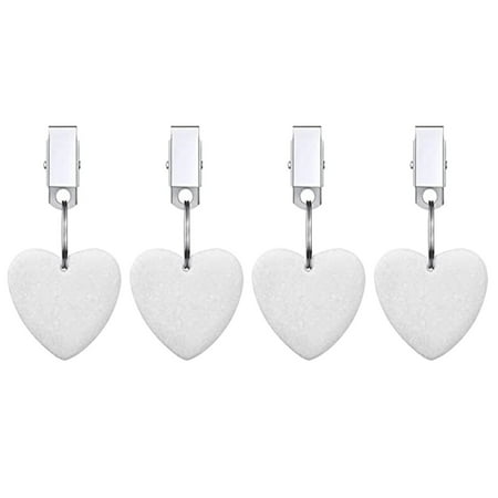 

Thanksgiving Table Tablecloth Counterweight Tablecloth Pendant Heart Shape Table Cover Counterweight Stone Table Counterweight Hanger With Metal Clip For Tablecloth Decoration Dinner Outdoor Picnic