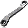 thumbnail image 1 of Llave ajustable Llave multifuncional, codo de 8-10 mm Llave de trinquete reversible de doble cabeza Llave de mano métrica Llave de anillo de trinquete Comúnmente, 1 of 5