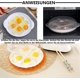 thumbnail image 3 of Microondas Huevos individuales Microondas Omelette, Cocedor de huevos fritos escalfados, Cocedor de huevos de plástico, Horno de microondas JAMW Sencillez, 3 of 5