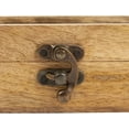 thumbnail image 7 of Handmade Wooden Seasoning Herb Spice Masala Box Container Holder Rack Stand Caddy With Spoon & Clear Lid Decorative Storage Chest Organizer For Kitchen Pantry Cabinet Drawer Storage 8 x 8 Inches, 7 of 7