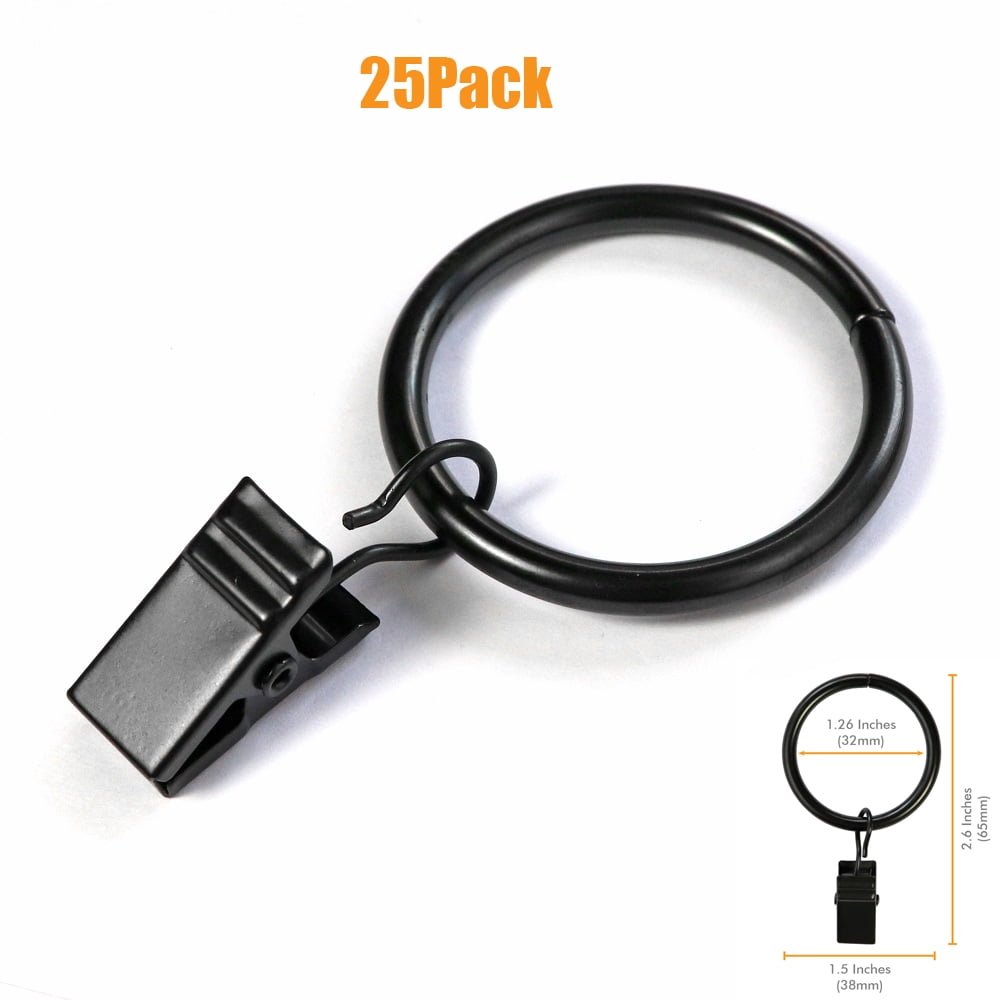 Saddle Concho Clip And D-Ring Set - 3/4" Clip & 5/8" D-Ring, Nickel Plated, For Leather Craft & Saddlery (2 Pcs)