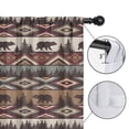 thumbnail image 4 of Blackout Kids Curtains,Boho Bohemia Geometric Line Art Childrens Insulated Curtains Set Of 2,Bedroom Essentials,Toddler Room Decor 42"x54"(106x137cm), 4 of 4