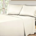 thumbnail image 2 of Soft Long-Staple Cotton Sheet Set Ivory / Queen, 2 of 3