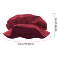 thumbnail image 3 of OJSFQUFP Medieval Men's Hat Soft To The Simple and Versatile Solid Color, 3 of 5