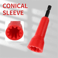 thumbnail image 6 of 3pcs Wire Stripping Twister Tool for Drill,Wire Twister Wire Connector Wire Twisting Tool for Electrical Power Drill, 6 of 6