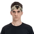 thumbnail image 4 of Uemuo Cute Black Dog Printed Sports Headbands for Men Women,Moisture Wicking Workout Headband, Sweatband Headbands,Non-slip Workout Gym Yoga Headband, 4 of 9