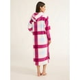 thumbnail image 3 of Joyspun Women's Oversized Hooded Plush Lounger, Size XS-3X, 3 of 5