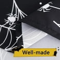 thumbnail image 5 of Square Halloween Tablecloth, 60 x 60 Inch Waterproof Spider Web Table Cloth, Washable Table Cover for Party Picnic Dinner Decor, 5 of 6