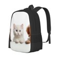 thumbnail image 1 of Balery Cute Kittens And Puppy Mochila para hombre y mujer - Tela Oxford 600D resistente - Gran capacidad, resistente al agua, ideal para la escuela, viajes y senderismo, 1 of 6