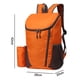 thumbnail image 5 of 1 mochila plegable ligera de 20 l, pequeña mochila de senderismo plegable para viajes, camping, vacaciones al aire libre, color naranja, 5 of 8
