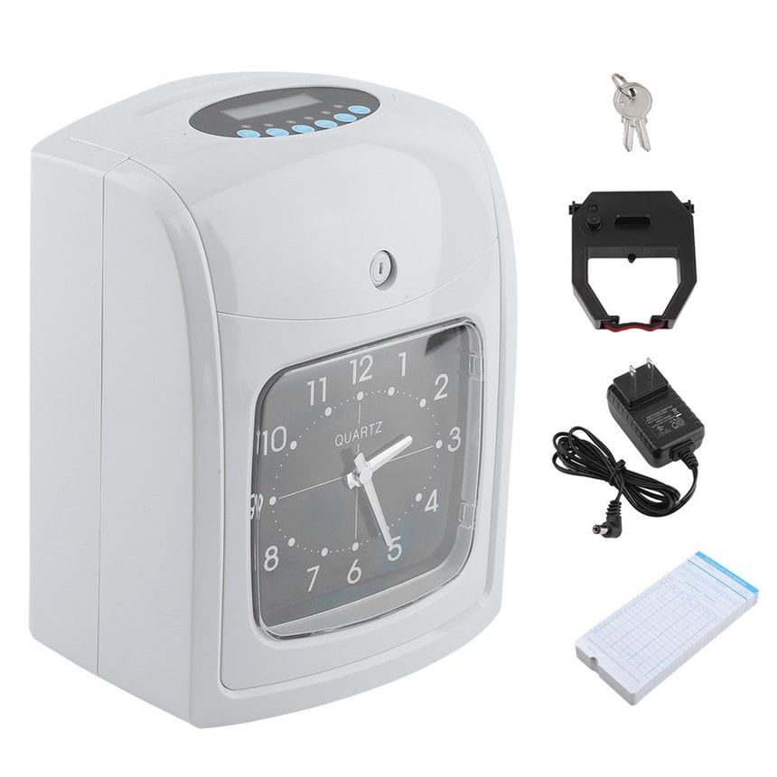 New 20 Paper Card Attendance Machine