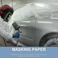 thumbnail image 4 of LEEYNEER 3 Rolls Spray Protective Film Disposable Masking Paper Painting Masking Film Auto Masking Paper, 4 of 6