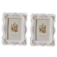 thumbnail image 1 of 2X 6 Inch Retro White Photo Frame Photo Display Photo Frame Poster Home Decoration Wall Hanging Photo Frame, 1 of 8