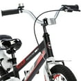 thumbnail image 3 of RoyalBaby Space No. 1 Freestyle 16" Kids Bike w/Training Wheels, Black, 3 of 6