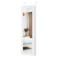 thumbnail image 1 of Costway Armoire à Bijoux Miroir Montée sur Porte Organisateur de Rangement, 1 of 10