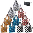 thumbnail image 1 of Bolsas de compras reutilizables BeeGreen Animal Lovers para mujer, paquete de 10, 1 of 6