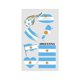 thumbnail image 1 of Flag Temporary Tattoos Suitable For Various Football Matches And Cheerleading Events Temporary Face Tattoos, 1 of 5