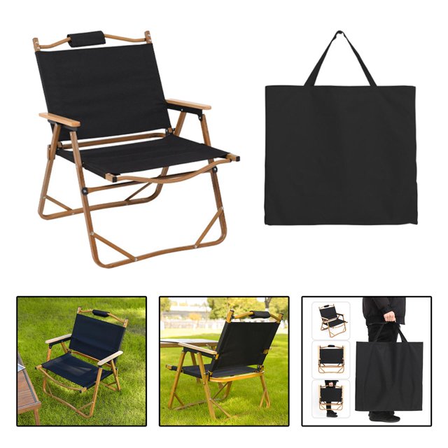Tumbona Plegable DYNWAVEMX Asiento De Cubierta Plegable Negro