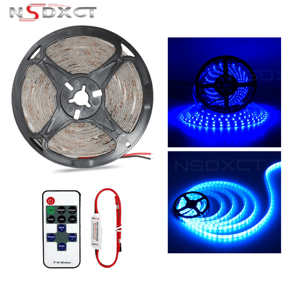 NSDXCT 5M Green LED Boat Light Deck Waterproof Trailer Pontoon Lights Strip Marine