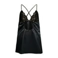 thumbnail image 5 of Babysbule Pajamas For Women Plus Size Fire Outfit Women Fashion Plue Size Lace Silks Underwear Suspender Skirt Nightdress, 5 of 5