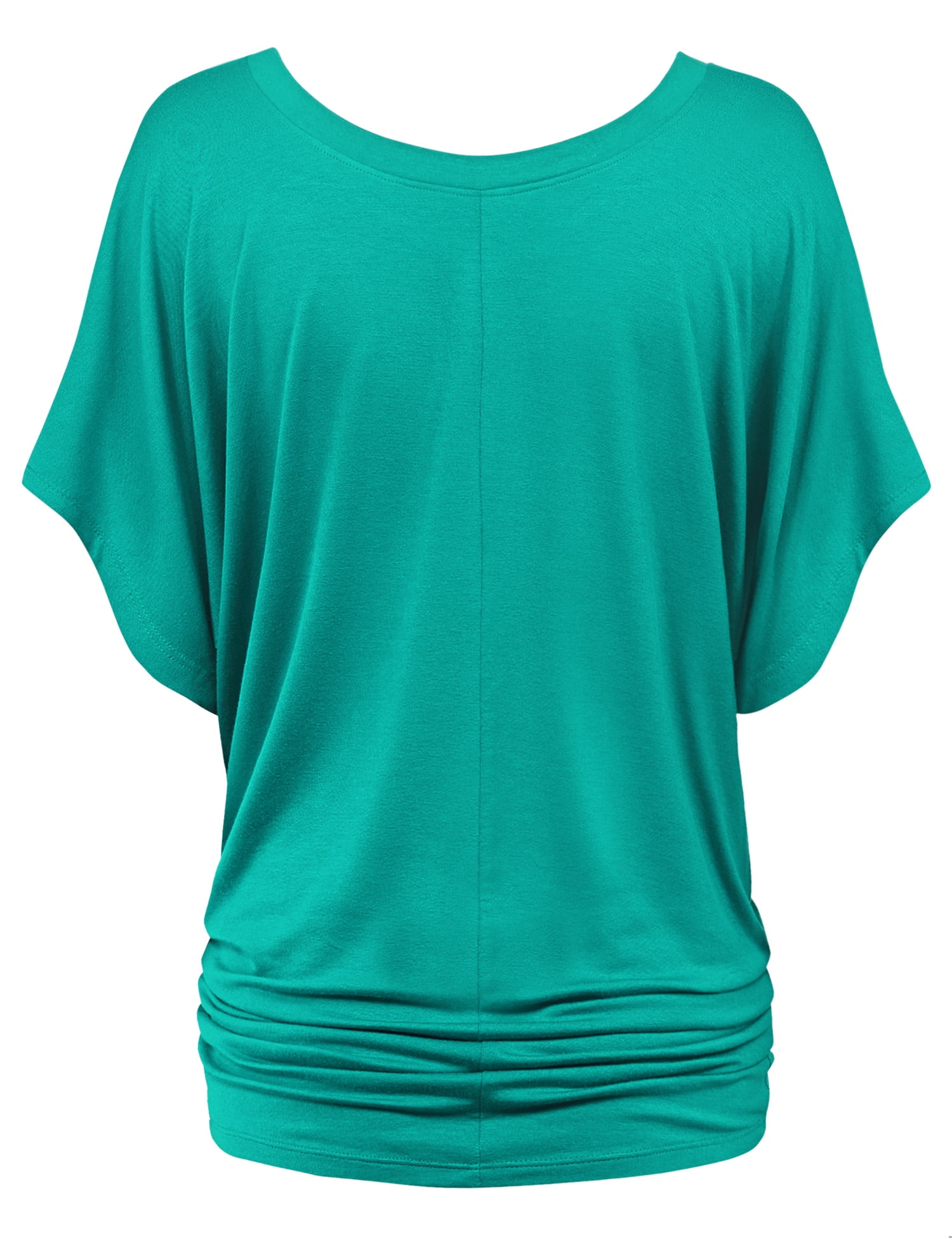 【NILLING】2WAYデザイン Unbalanced boat neck short-sleeved T Made by Johnny Women's Boat Neck Short Sleeve Dolman Drape