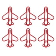 thumbnail image 2 of 100 unids plano en forma de papel Clips lindo antideslizante multiusos para Cuadernos Oficina organización archivo, 2 of 8