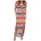 thumbnail image 1 of Vestido casual para mujer de verano, con cuello en V, estampado multicolor, elegante, informal, con bolsillo, vestido largo LingWen 8390612152979, 1 of 1