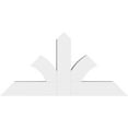 thumbnail image 2 of 36"W x 18"H x 4"D x 4"F, 12/12 Pitch, Richland Architectural Grade PVC Gable Bracket, 2 of 8
