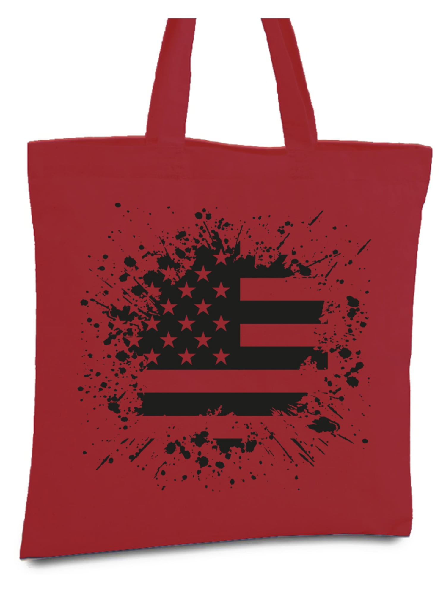 Awkward Styles American Flag Tote Bag USA Flag Canvas Tote Bag