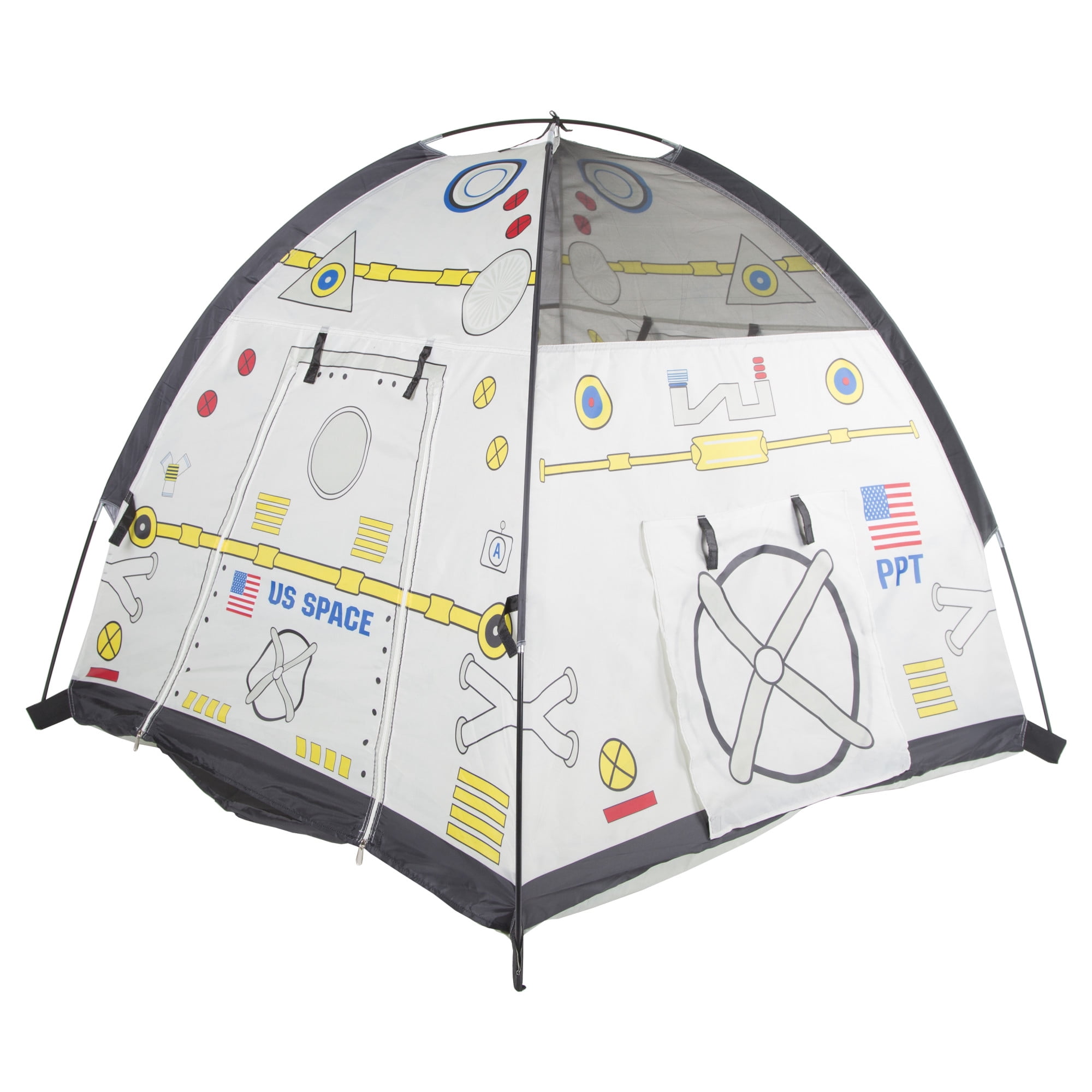 Pacific Play Tents Kids Space Module Dome Tent for Indoor / Outdoor Fun - 48" x 48" x 42", Child