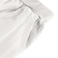 thumbnail image 5 of QATAINLAV Womens Cotton Linen Pants Casual Drawstring Elastic Waist Tapered Pants Solid Color Cinch Bottom Lounge Trousers with Pockets White XL, 5 of 8