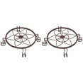 thumbnail image 3 of Porte-fleurs, 2pcs Robuste Pot Métal Usine Stand Résistant Pot Titulaire Conception de Classe Mondiale, 3 of 14