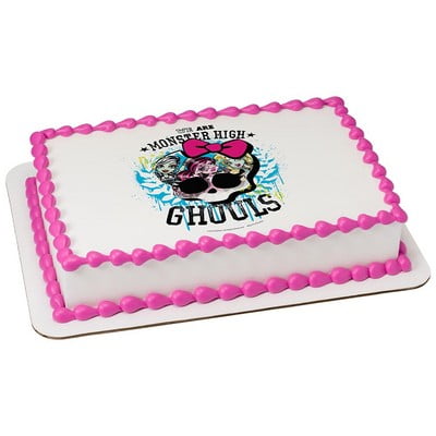 Monster High Ghouls Cake Decoration Edible Frosting Photo Sheet