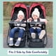 thumbnail image 2 of Carrito Doble Kolcraft Cloud Plus Ligero Negro con Rojo, 2 of 5