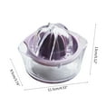 thumbnail image 3 of Manual Hand Squeezer with Built-in Measuring Cup and Grater Hand Press Juicer Easy to Use Easy Clean Up Efficient, 3 of 8
