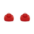 thumbnail image 2 of Cateissary Fundas para sillas con estilo Elevate Living Room Decor Puff Sofa Lazy Sofa Chair Bag tangerine Mandarina 2Conjunto, 2 of 6