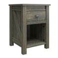 thumbnail image 5 of Woven Paths Scandi Farmhouse Nightstand, Weathered Oak, 5 of 10