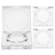 thumbnail image 2 of 3 cajas vacías para sombra de ojos, organizador de cosméticos, contenedor, paleta de sombra de ojos, organizador transparente con tapa, contenedor redondo con tapa, 2 of 5