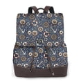 thumbnail image 1 of Balery Nautical Mochila de Cuero para Mujeres, Gran Capacidad, Bolsa de Viaje Multifuncional, Mochila de Cuero y Bolsa de Hombro para Mujeres, 1 of 4